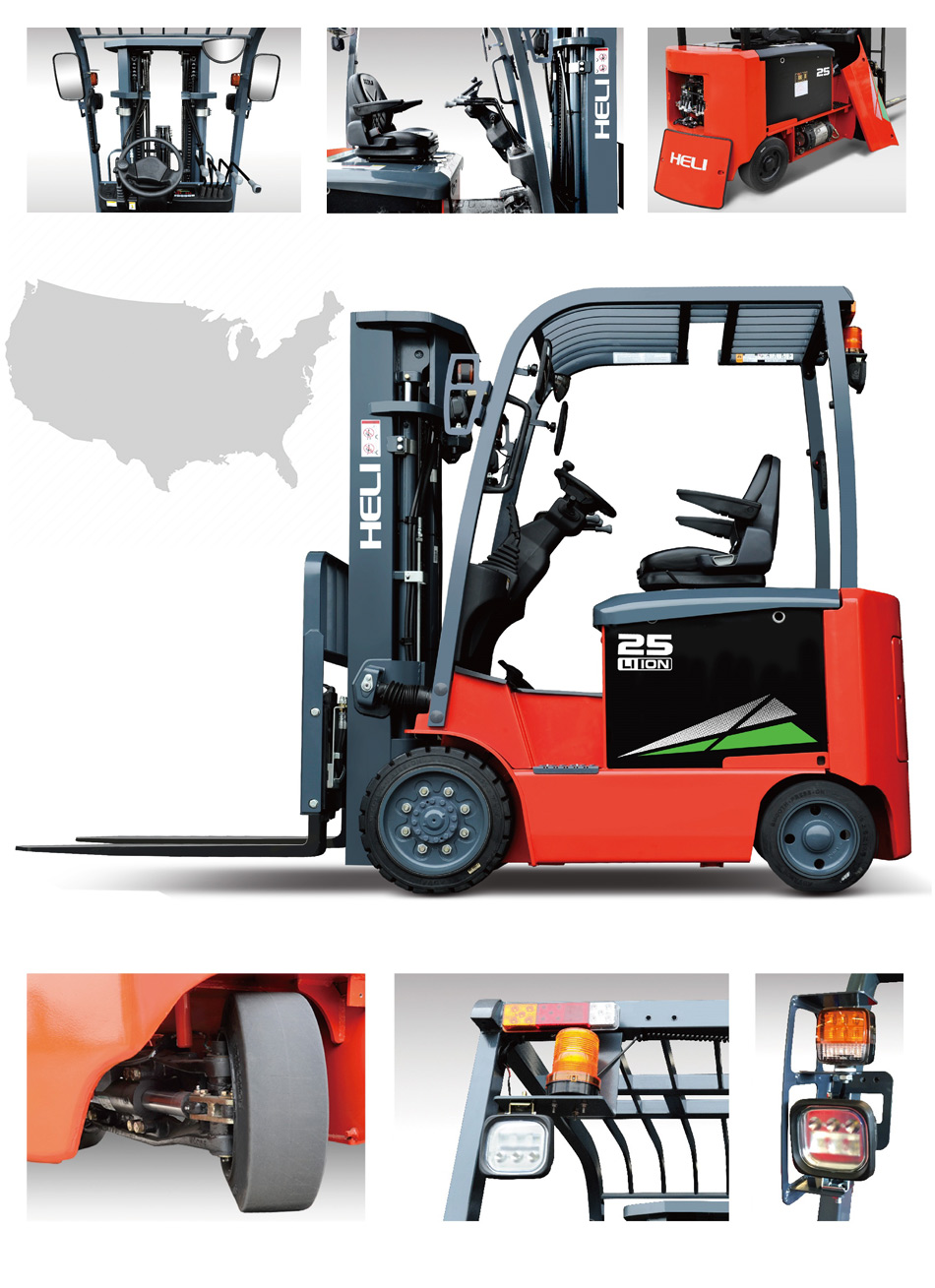 Forklift Distributors For The Heli Brand Across The Western USA About 