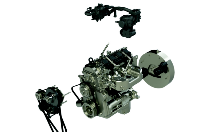 The M1H high-efficiency engine from Heli